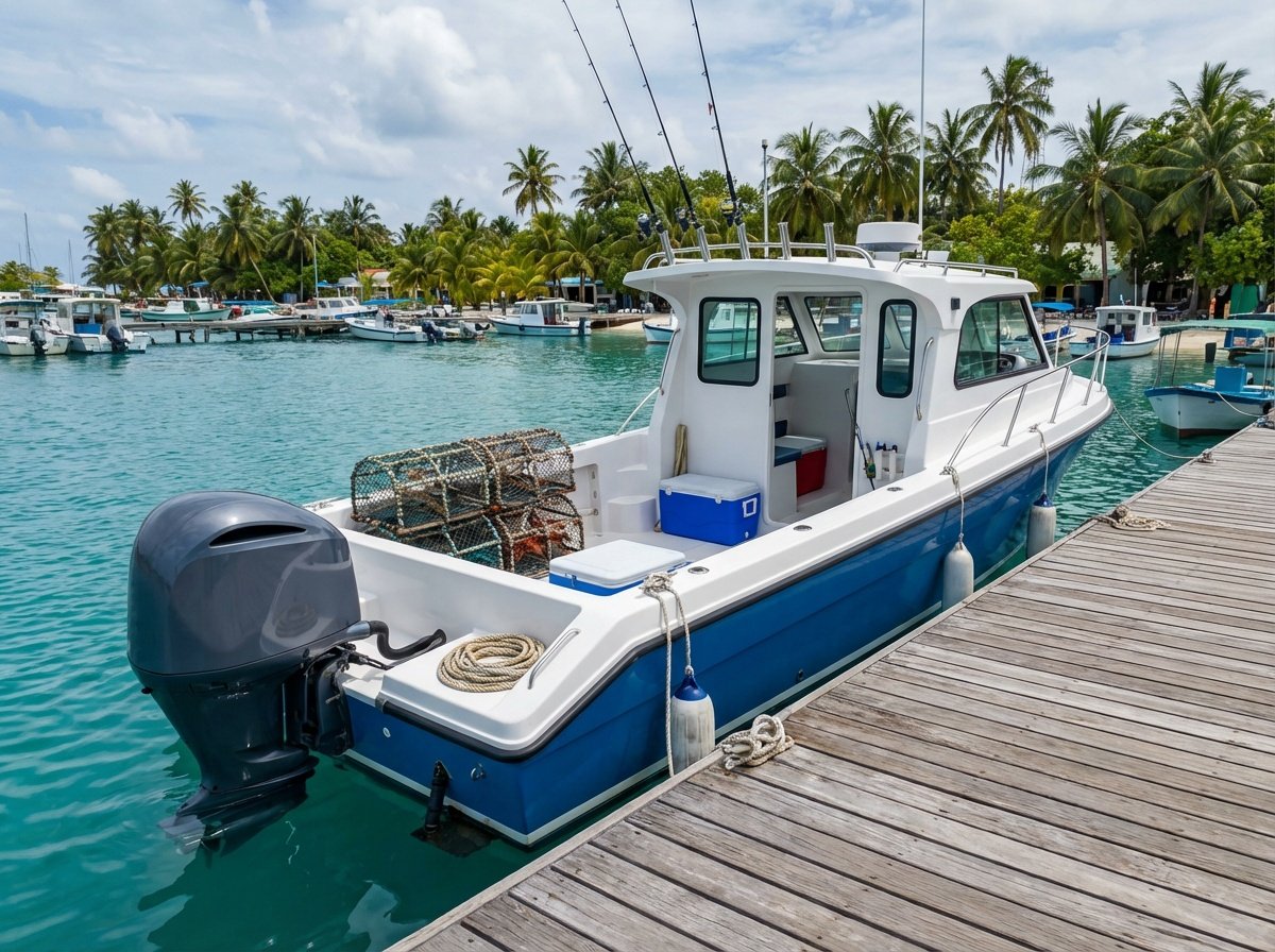 Bateau de pêche professionnel DOM